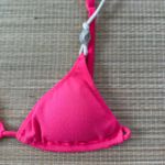 Top Cortininha detalhes Pink Textura