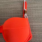 Top Meia Taça com detalhes Laranja Textura