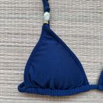 Top Cortininha detalhes Navy