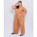 Calça Viscose Caramelo - Plus Size