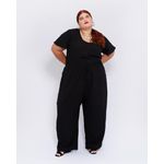 Calça Viscose Preta - Plus Size