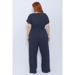 Calça Malha Azul Marinho - Plus Size