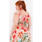 Top Babadinho Viscose Floral Color - Plus Size