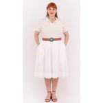 Camisa Laise Algodão Manga Curta - Plus Size