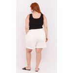 Top Segunda Pele Malha Preto - Plus Size