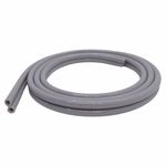 Mangueira Dupla Cinza para Pedal Cinza 6,3 X 3,3mm Pu