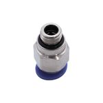 Conexão Reta para Engate Rápido - Rosca 1/8 - Tubo 8mm