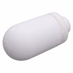 Elemento Carvão Ativado Branco Mini para Filtro Ar 1/4