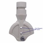 Articulação Braco Coluna Refletor Gnatus Mod. G3/g2/g1/pop (2 Furos Pequenos)