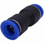 Conexão de Engate Rápido União Reta para Mangueira / Tubo 8,0 Mm