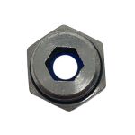 Conexão Reta para Engate Rápido - Rosca 1/4 - Tubo 8mm Bsp