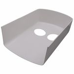 Tampa para Acabamento do Suporte de Ferro com 2 Furos P/ Cadeira Dentemed - Original