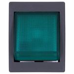 Interruptor / Chave Tecla Reta Verde 15a Liga / Desliga P/ Autoclave Dabi