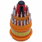 Kit Jogo Chaves de Precisão 31 Peças Torx / Alen / Philips / Fenda