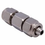 Conexão Reta de Interligação com Rosca e Porca para Mangueira 3,3 Mm
