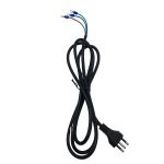 Cabo Eletrico 300/500 V - 3x1,5 Mm (plug 2p+t - 250 V - 16 A) P Compressor