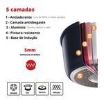 FRIGIDEIRA COLORSTONE 24 CM VOLCANO