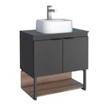 TOUCADOR MADEIRA SALVIA 60 PRETO