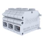 CONECTOR MODULAR DE CABOS 3 PEÇAS 50A 450V ZAGONEL
