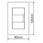 INTERRUPTOR SIMPLES 16A EVIDENCE 