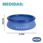 PISCINA INFLAVEL 1900 LITROS MOR