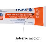 ADESIVO PVC INCOLOR BISNAGA 75G TIGRE