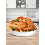 ASSADEIRA OPALINE REDONDA 2 LITROS