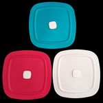 TIGELA VAP QUADRADA 2 LITROS COM TAMPA MARINEX