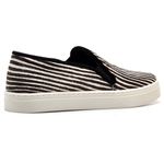 Tênis Feminino Slip On Pelo Zebra