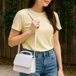 Bolsa de Mão Feminina Branca