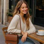 Bolsa de Mão Feminina Caramelo