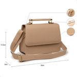 Bolsa de Mão Feminina Nude