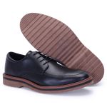 Sapato Social Masculino Clássico Casual Preto