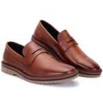 Sapato Clássico Masculino Calce Fácil Caramelo