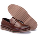 Sapato Clássico Masculino Calce Fácil Marrom