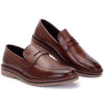 Sapato Clássico Masculino Calce Fácil Marrom