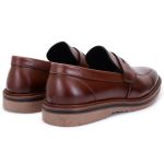 Sapato Clássico Masculino Calce Fácil Marrom
