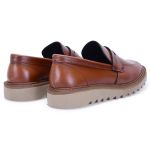 Sapato Masculino Casual Calce Fácil Caramelo