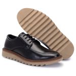 Sapato Clássico Masculino Casual Preto