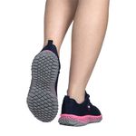 Tênis Feminino Academia Esportivo Marinho e Pink