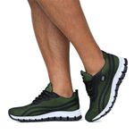 Tênis Esportivo Academia Preto e Verde