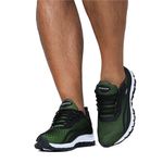 Tênis Esportivo Academia Preto e Verde