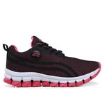 Tênis Esportivo Infantil Preto e Pink