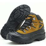 Bota Adventure Couro Nobuck e Borracha Castor