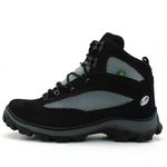 Bota Adventure estilo Trekking Couro Nobuck Legítimo Preto