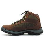 Bota Adventure estilo Trekking Couro Nobuck Legítimo Café