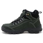 Bota Adventure Couro Legítimo Verde Militar