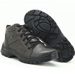 Bota Militar Motociclista Couro Latego Café