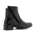 Bota Feminina Couro Legítimo Preto
