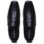 Sapato Social Masculino Sintético Comfort Preto